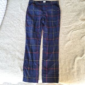 Gap plaid ankle pants, size 6